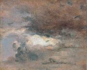 John Constable Evening USA oil painting artist